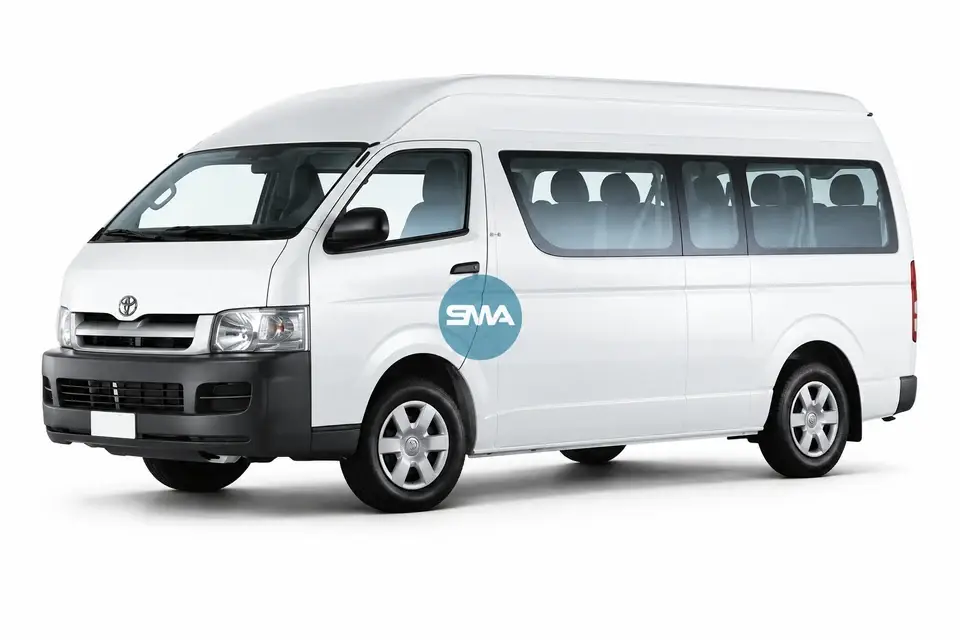 Toyota Hiace van 10 tempat duduk untuk sewa rombongan di Kuantan