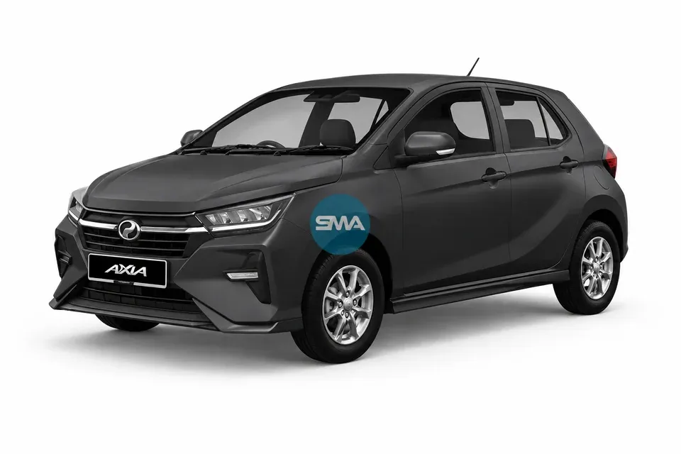 Perodua Axia baharu untuk sewa kereta murah di Kuantan